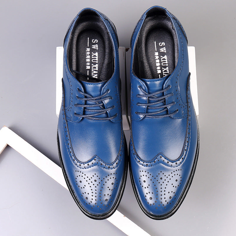 Loafer Herren in klassischer Schuhform - blau