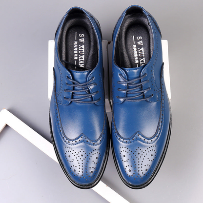 Loafer Herren in klassischer Schuhform - blau