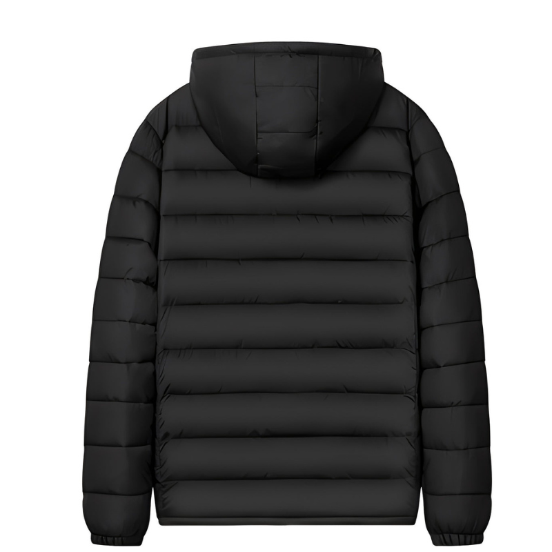 Herren Steppjacke mit Kapuze