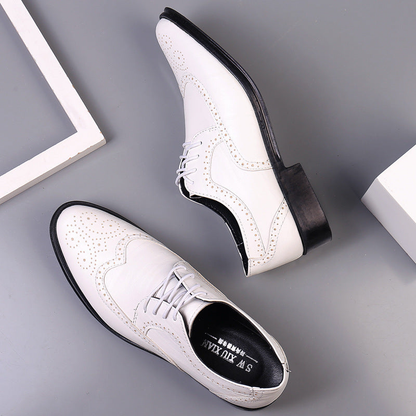 Loafer Herren in klassischer Schuhform - weiß