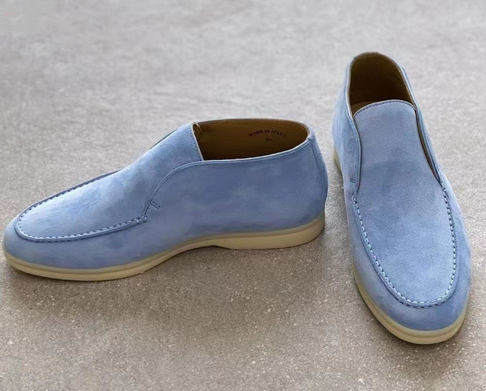 Loafers Herren im Slip-On Design - meer-blau