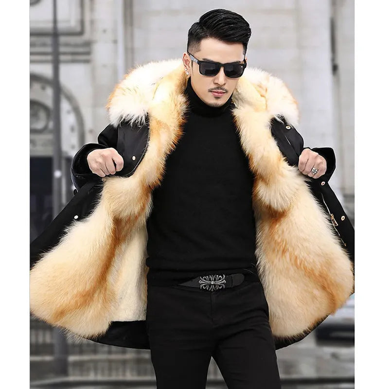 Parka Herren gepolstert im Outdoor-Stil - kaffee