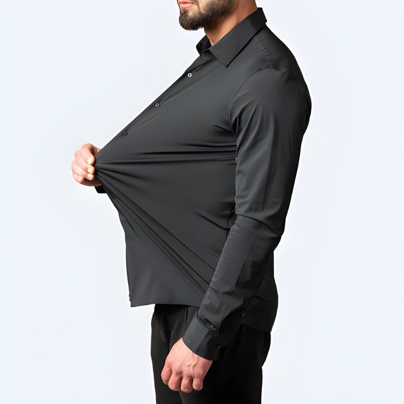Herren Hemd im bügelfreien Design