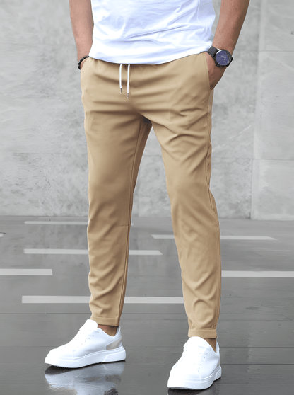 Jogginghose Herren mit schmaler Passform - beige