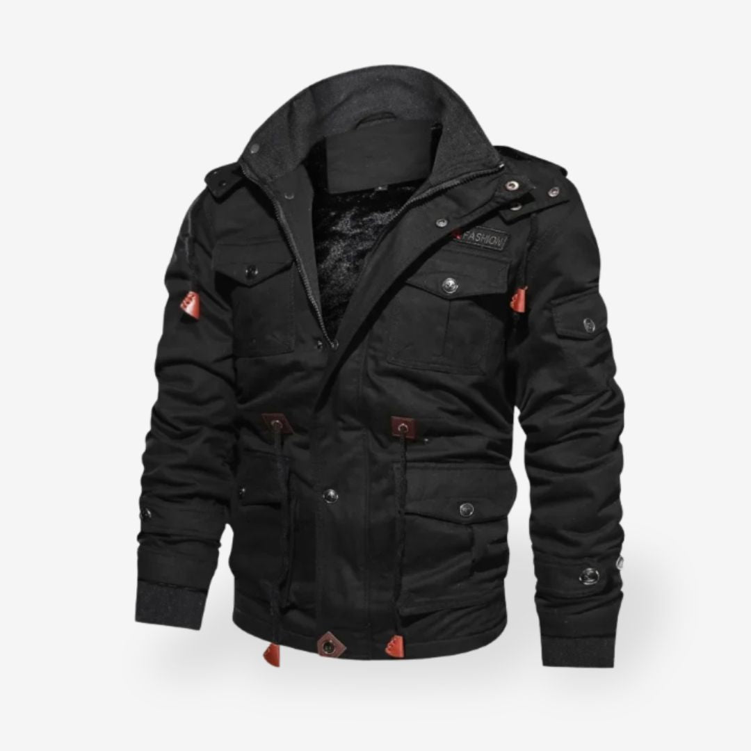 Winterjacke Herren Parka mit Kapuze