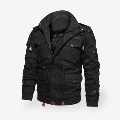 Winterjacke Herren Parka mit Kapuze