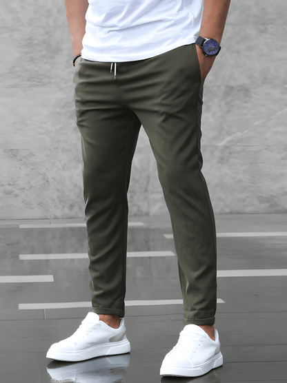 Jogginghose Herren mit schmaler Passform - grün