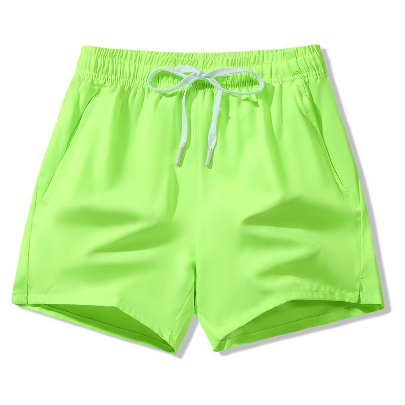Herren Shorts mit Kordelzug und Taschen - grün