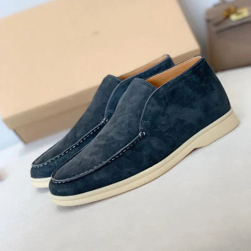 Loafers Herren im Slip-On Design - blau