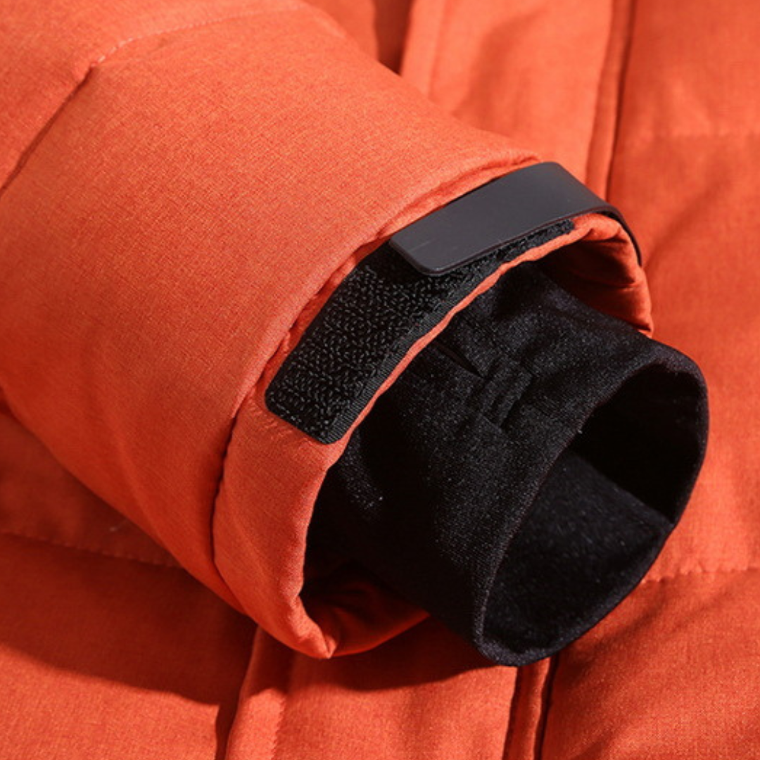 Herren Winterjacke mit wattierter Steppung