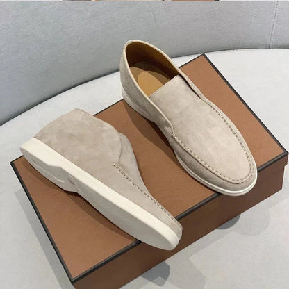 Loafers Herren im Slip-On Design - beige