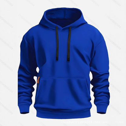 Herren Kapuzenpullover im lässigen Stil - königsblau