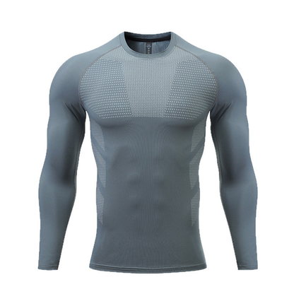 Herren Sweatshirt im sportlichen Trainingsdesign - dunkelgrau