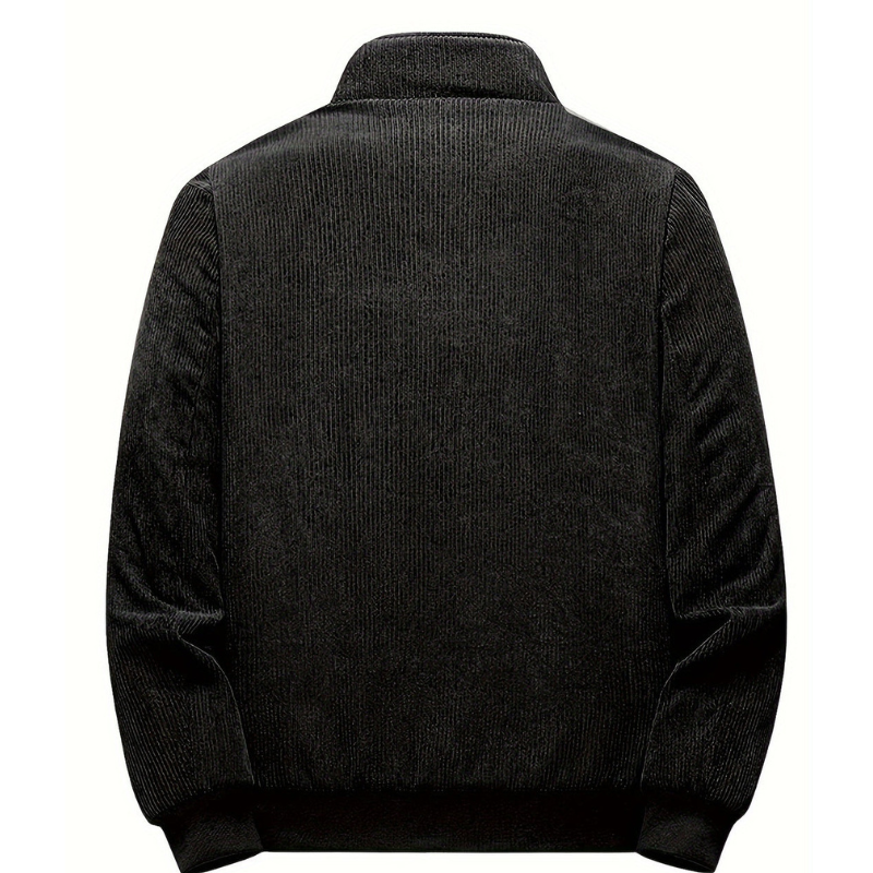 Herren Jacke mit Stehkragen und Futter