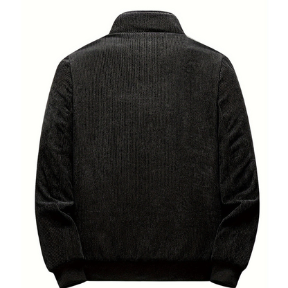 Herren Jacke mit Stehkragen und Futter