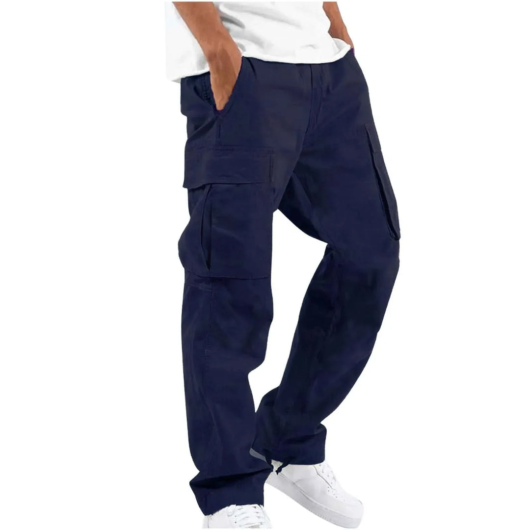 Cargohose Herren im Outdoor Look - dunkel-blau