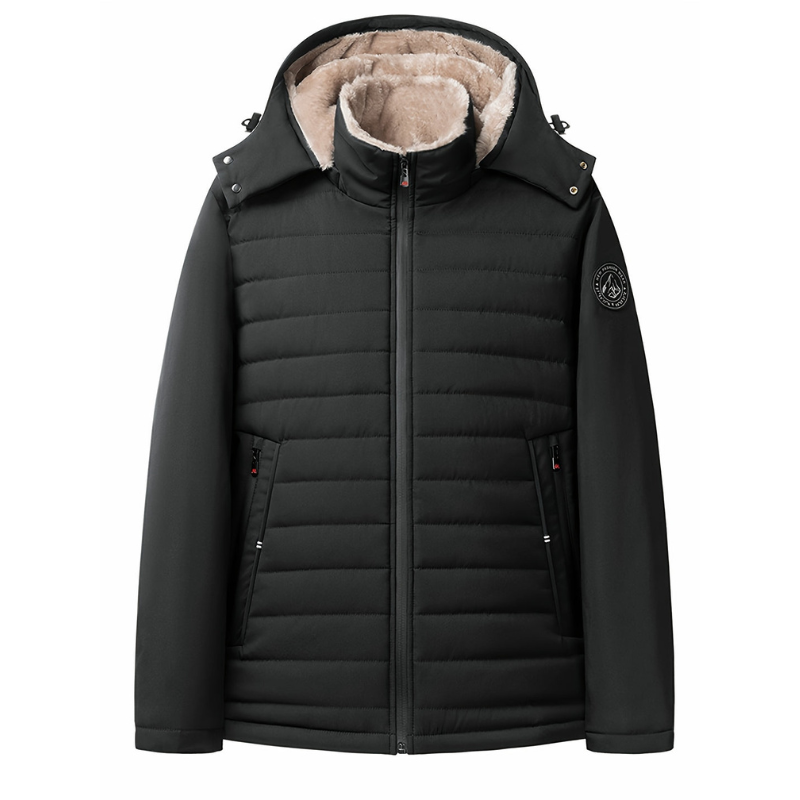 Herren Daunenjacke mit Kapuze