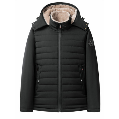 Herren Daunenjacke mit Kapuze