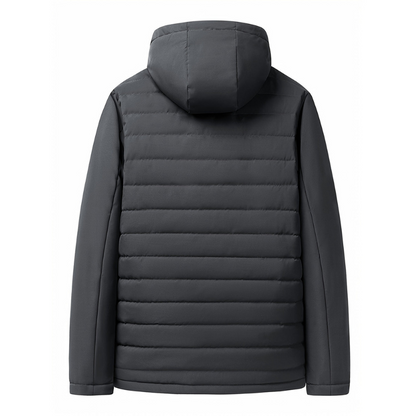 Herren Daunenjacke mit Kapuze