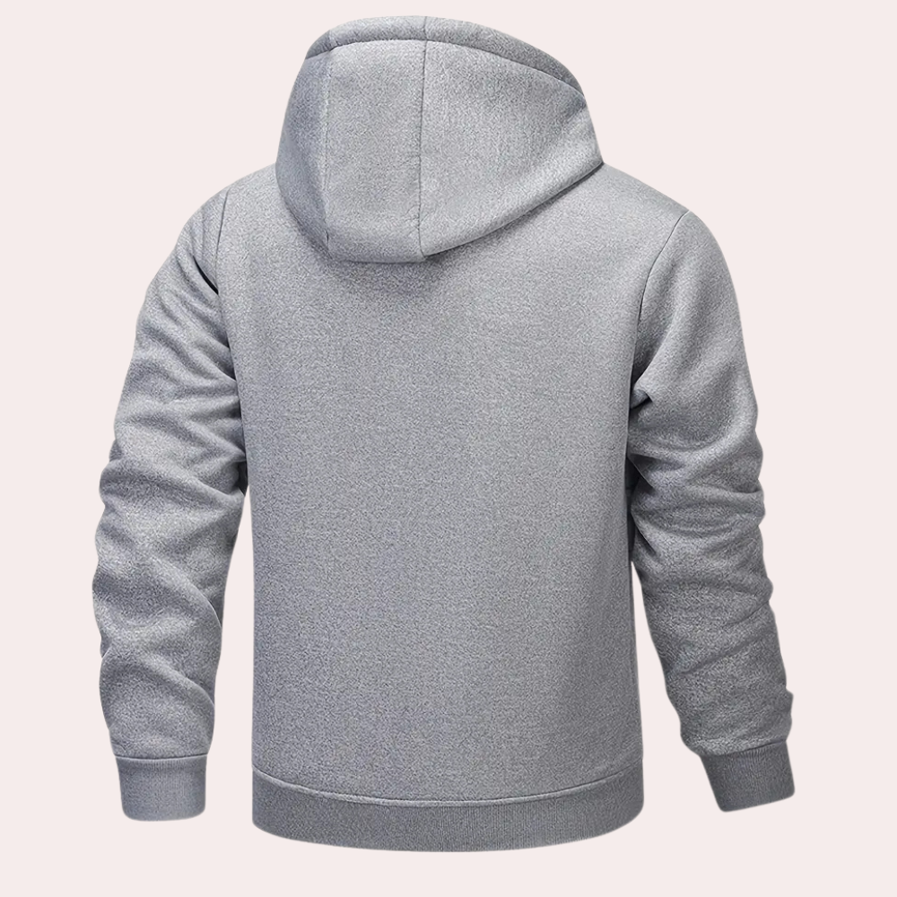 Herren Kapuzenjacke mit gefütterter Innenseite