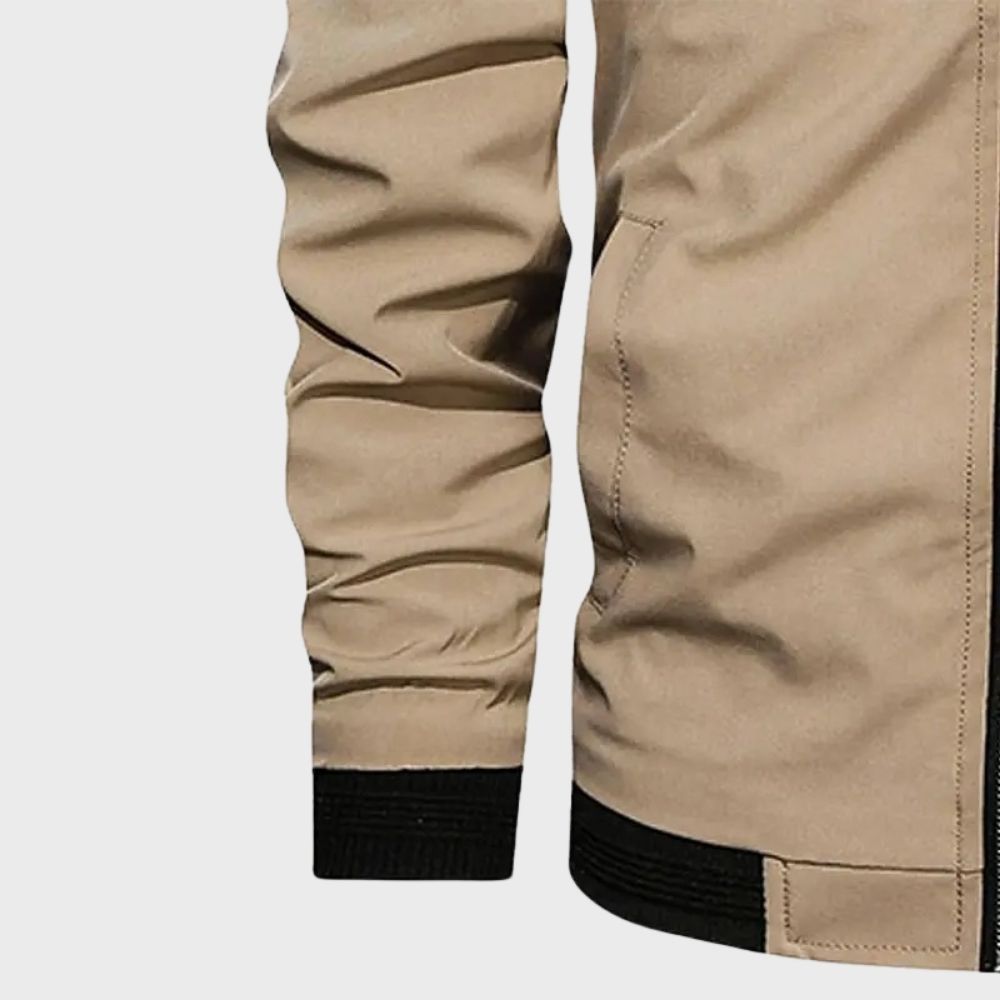 Herren Übergangsjacke im Windbreaker-Stil