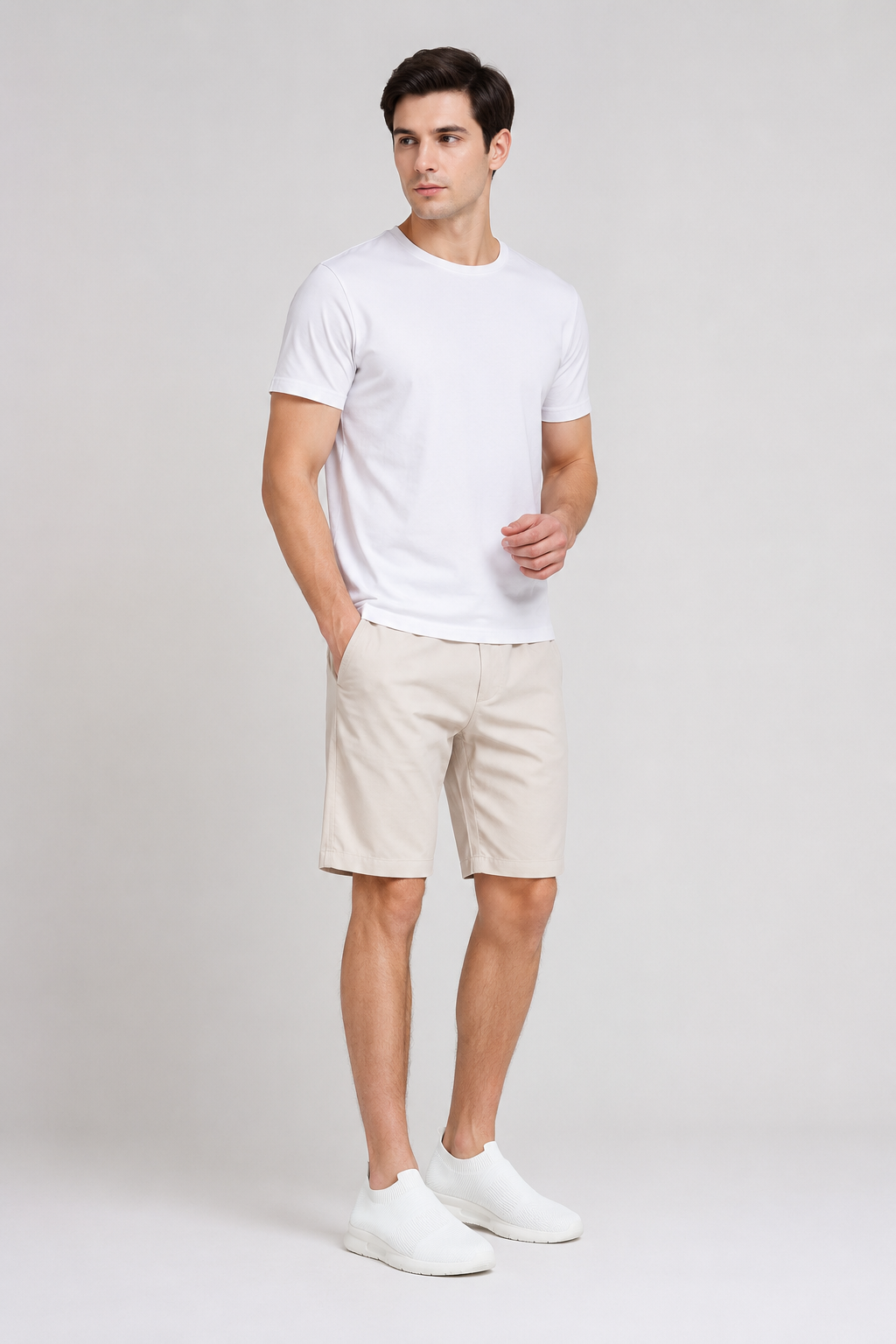 Herren Sneakers mit flexiblem Strickdesign