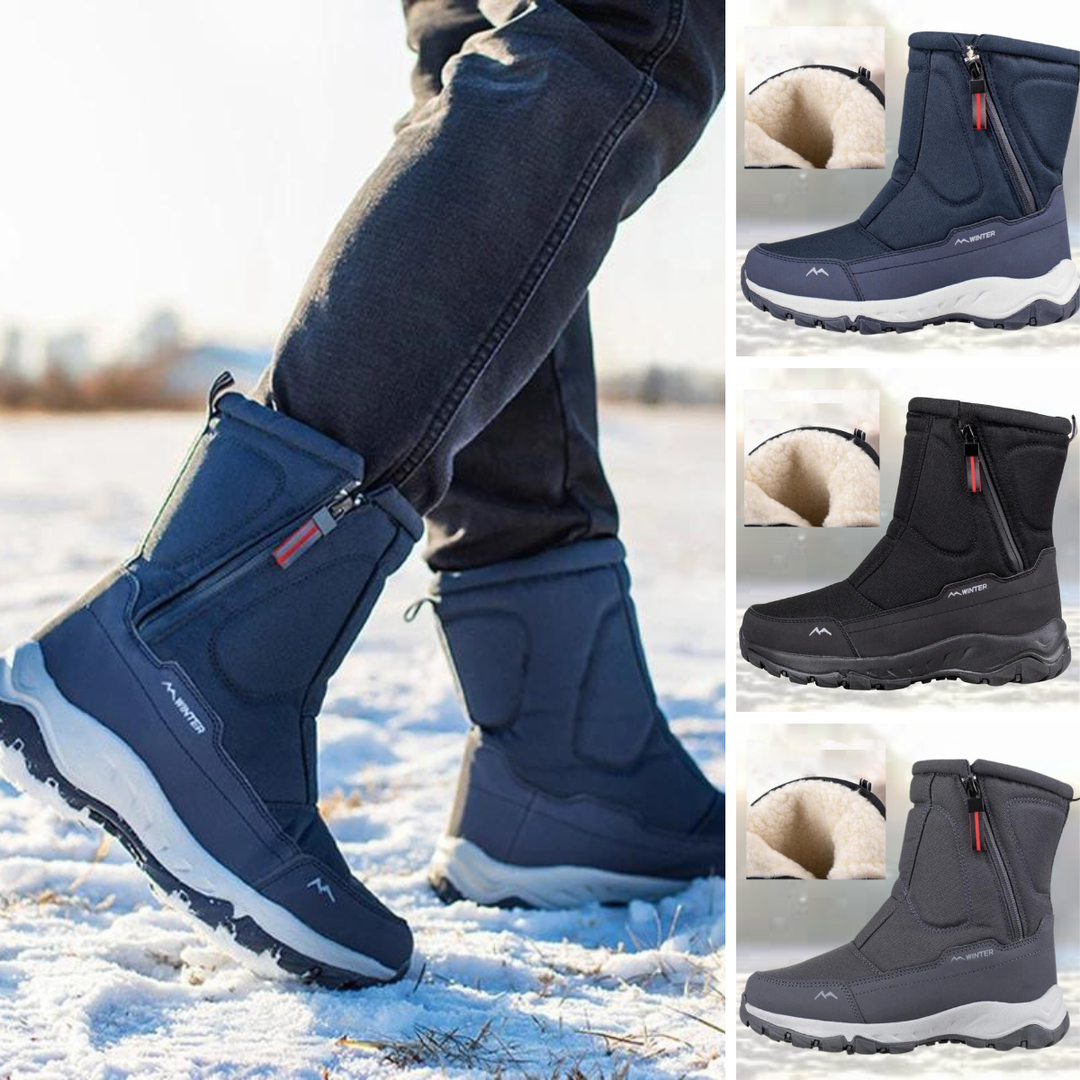 Winterstiefel Herren mit mittlerer Schafthöhe