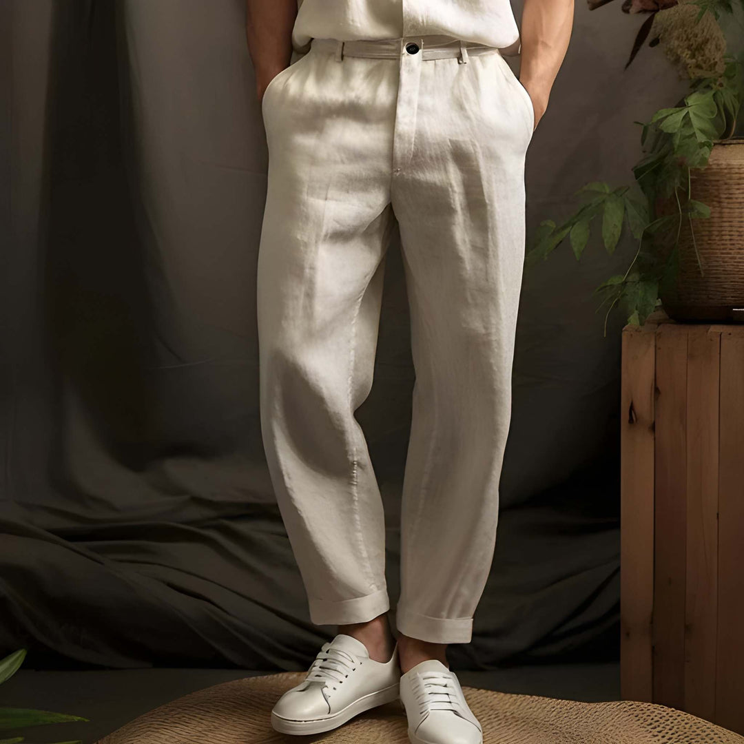 Herren Hosen im Casual Stil - beige