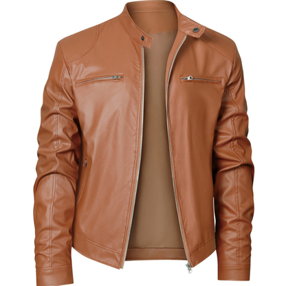 Winterjacke Herren mit markantem Design - khaki
