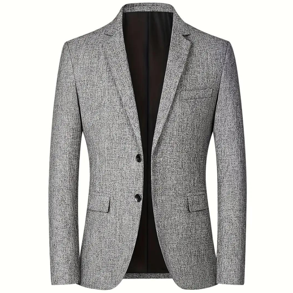 Blazer Herren im Business Stil - grau