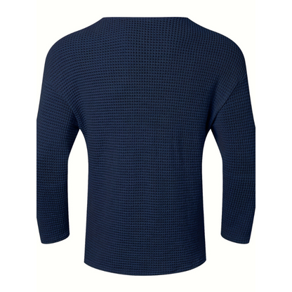 Herren Pullover mit V-Ausschnitt und Langarm
