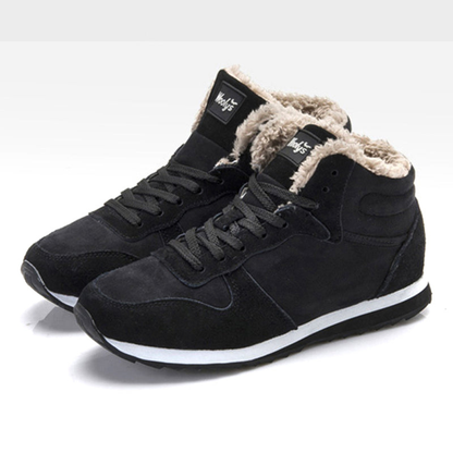 Herren Winterschuhe im Sportschuh-Look - schwarz