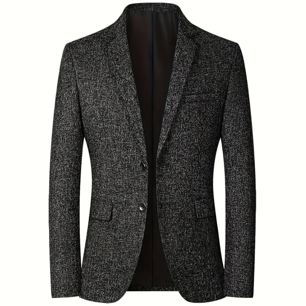 Blazer Herren im Business Stil - schwarz