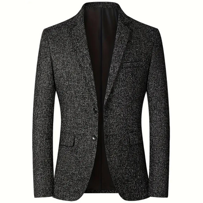 Blazer Herren im Business Stil - schwarz