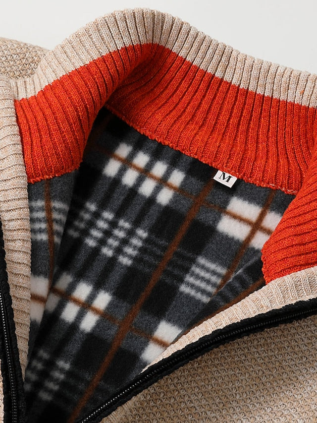 Herren Strickjacke als offener Cardigan
