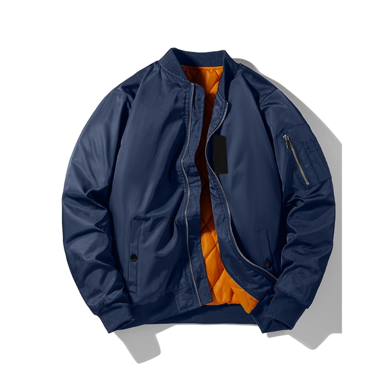 Herren Bomberjacke im Vintage Stil