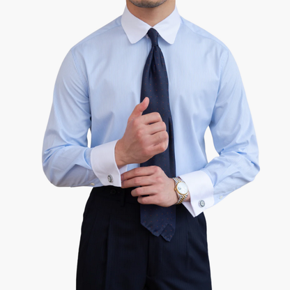 Herren Hemd mit Streifenmuster