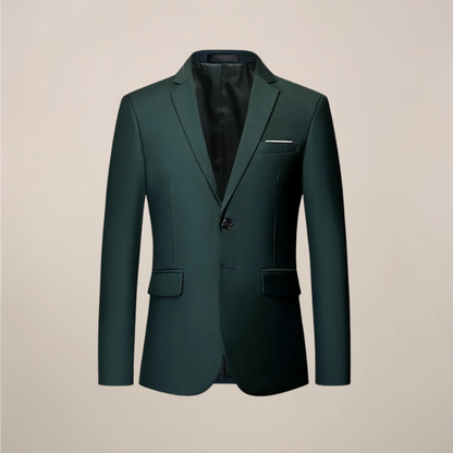 Herren Blazer im Slim Fit Schnitt - grün