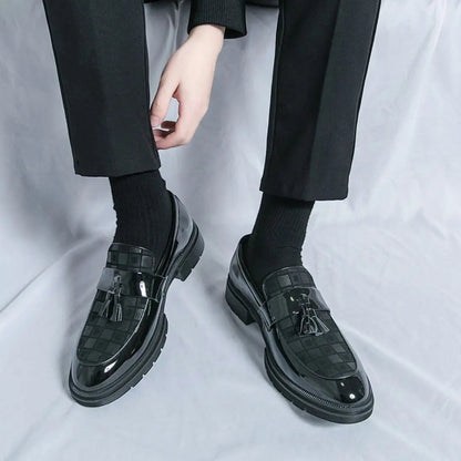 Herren Loafers mit glänzender Oberfläche