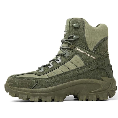 Herren Wanderschuhe mit robuster Sohle - grün