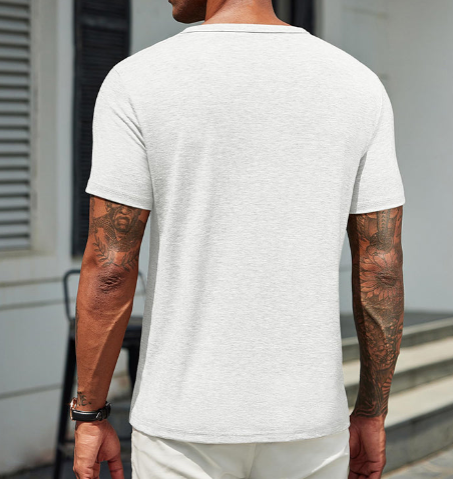 Herren Classic T-Shirt Rundhals - Zeitlos & Atmungsaktiv