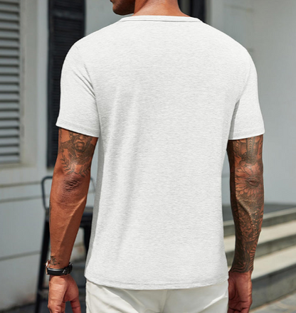 Herren Classic T-Shirt Rundhals - Zeitlos & Atmungsaktiv