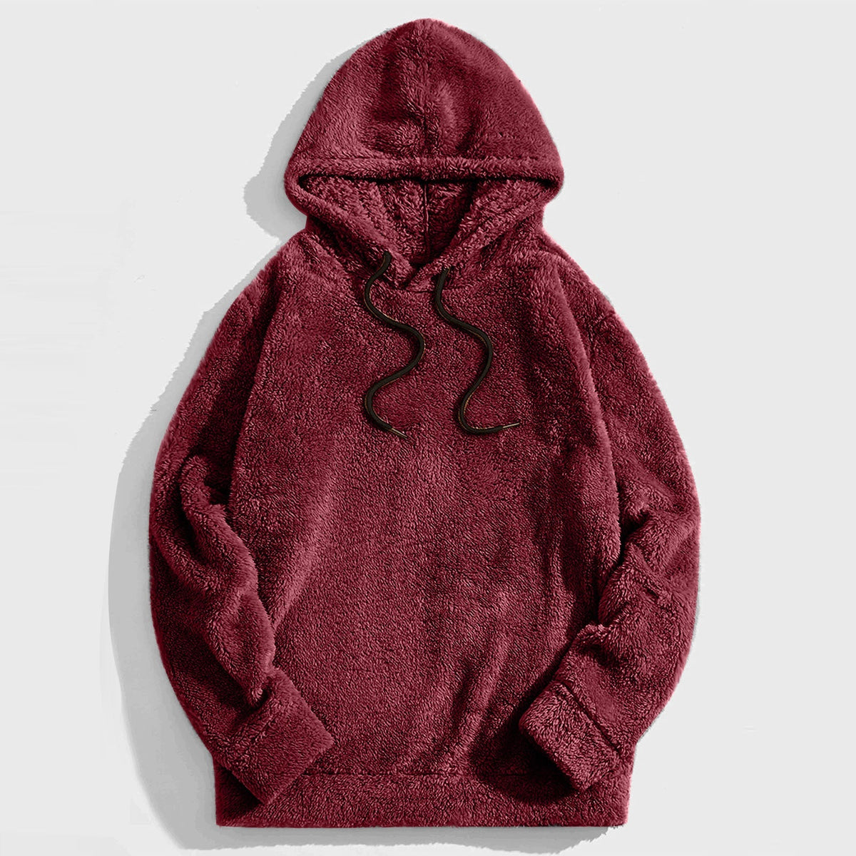 Herren Hoodie Casual - Komfortabel & Vielseitig - Rot