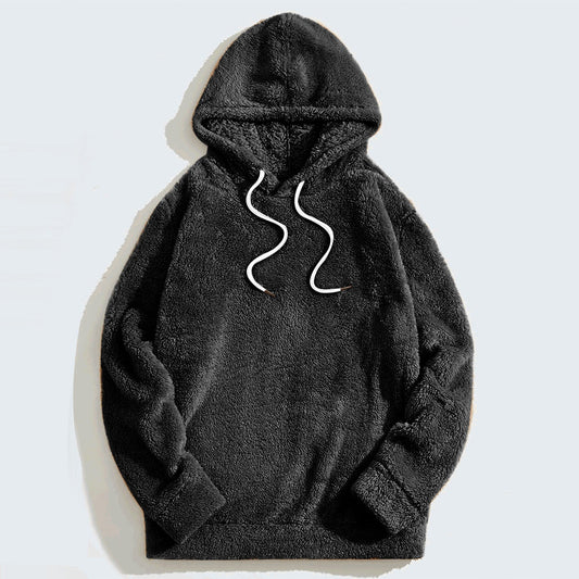 Herren Hoodie Casual - Komfortabel & Vielseitig - Schwarz
