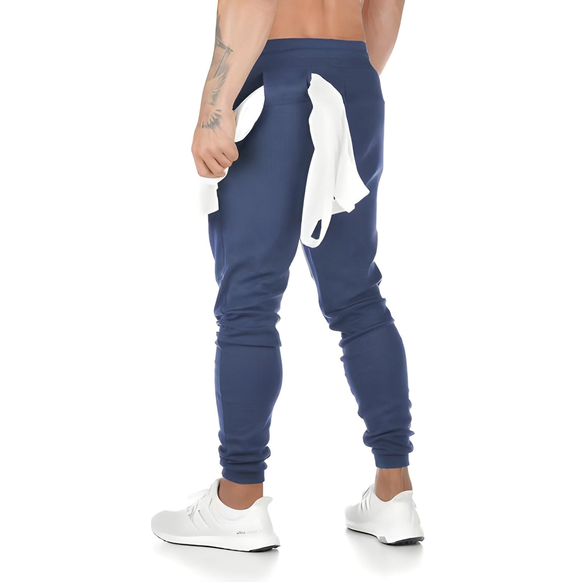 Herren Joggingbroek Leicht & Atmungsaktiv in blau, Sportlich
