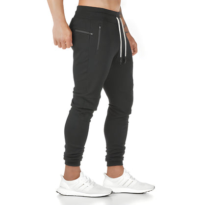 Herren Joggingbroek Leicht & Atmungsaktiv in schwarz, Sportlich