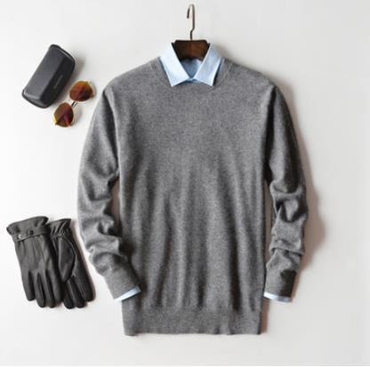 Herren Kaschmir Pullover - Zeitlose Eleganz