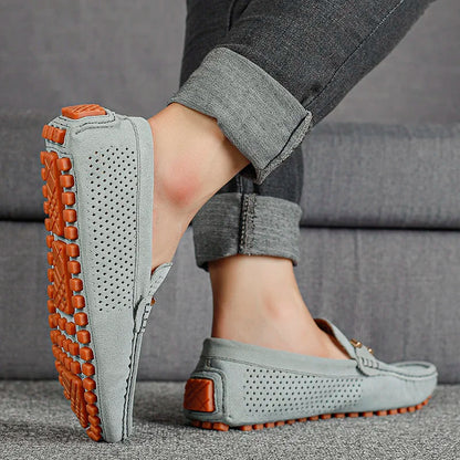 Herren Klassische Atmungsaktive Schnürschuhe Loafer - Eleganter Alltag