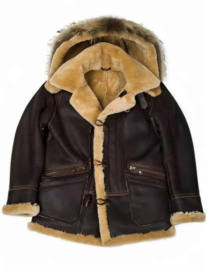 Herren Lederjacke Winter - Klassischer Stil