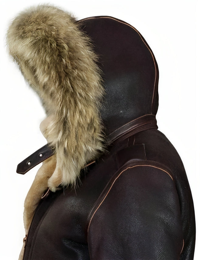 Herren Lederjacke Winter - Klassischer Stil